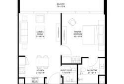 1 bedroom apartment